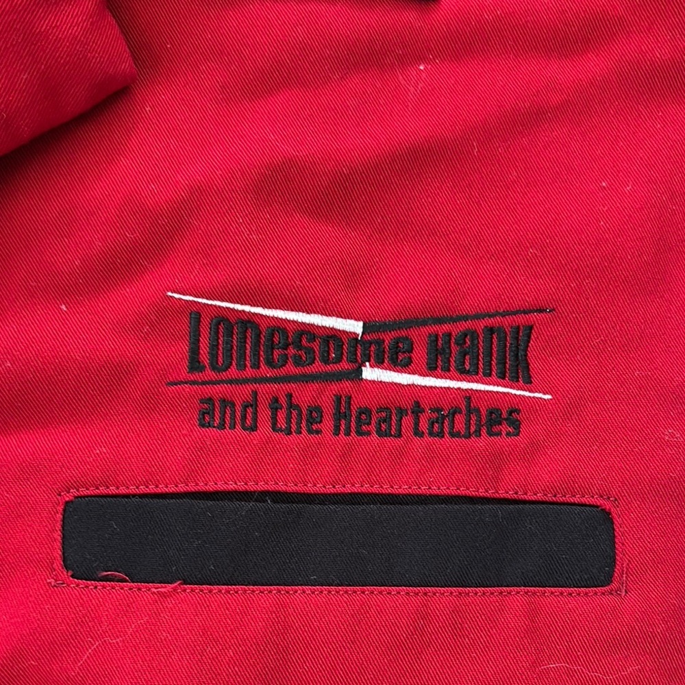 Casual Red and Black Button Down Shirt - Picture 3 of 4